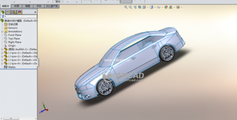 奥迪A4设计模型 解析经典传承与创新突破