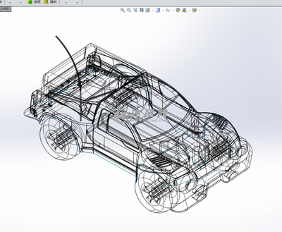 玩具卡车设计模型